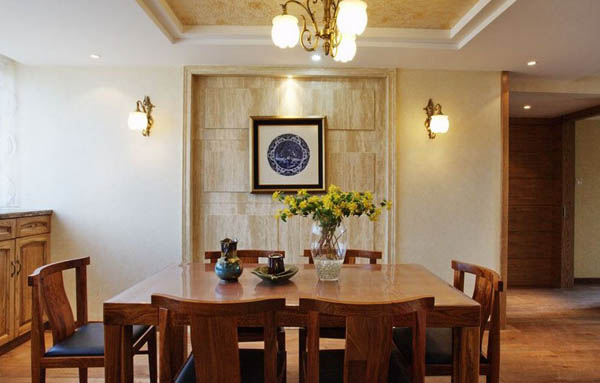 中式 三居 白领 收纳 旧房改造 国风美仑 小资 餐厅图片来自YI依帆2012在老屋吹起中式风国风美仑绝妙布局的分享