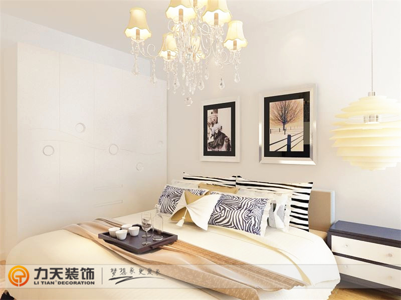 简约 二居 卧室图片来自阳光力天装饰在奉献北里-96㎡-现代简约的分享