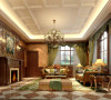欧式古典的客厅设计，尊贵而又极具文化感