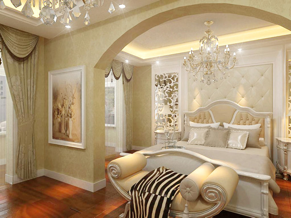 欧式 三居 旧房改造 卧室图片来自天津荣欣弘馆工程有限公司在新泉大厦欧式风格的分享