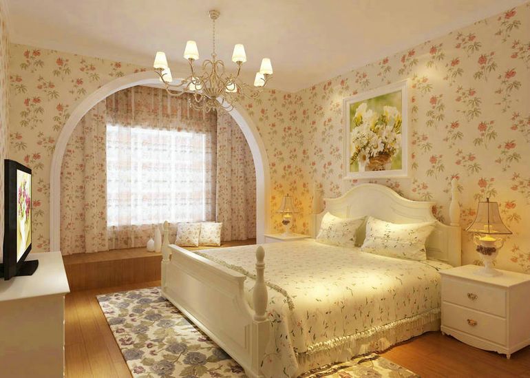 优雅 安逸 白富美 气质美女 小资 卧室图片来自北京合建装饰在气质美女装扮优雅田园居室的分享
