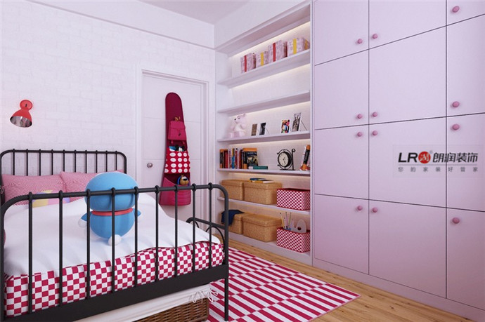儿童房图片来自朗润装饰工程有限公司在134平“极简主义”四居室的分享