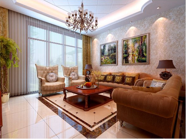 美式风情 简约美式 高富帅 海龟 客厅图片来自北京合建装饰在美式风情的简约居室的分享