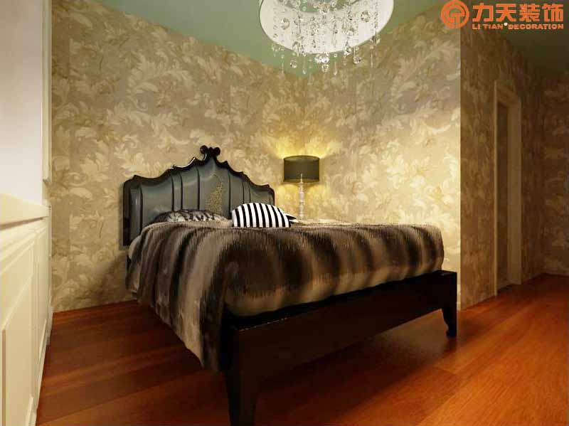 欧式 三居 卧室图片来自阳光力天装饰在星河荣御-122㎡-欧式风格的分享
