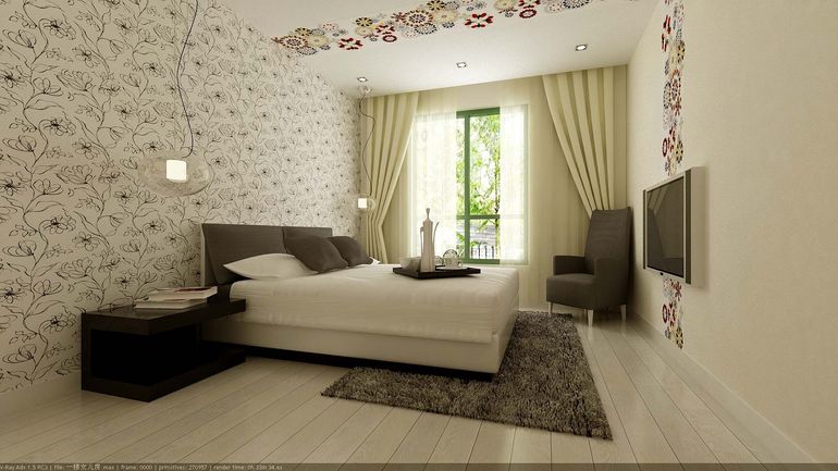 清新 白富美 优雅女生 卧室图片来自北京合建装饰在清新优雅的田园风格居室的分享