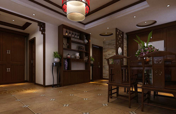 餐厅图片来自天津荣欣弘馆工程有限公司在阳光经典-中式风格的分享