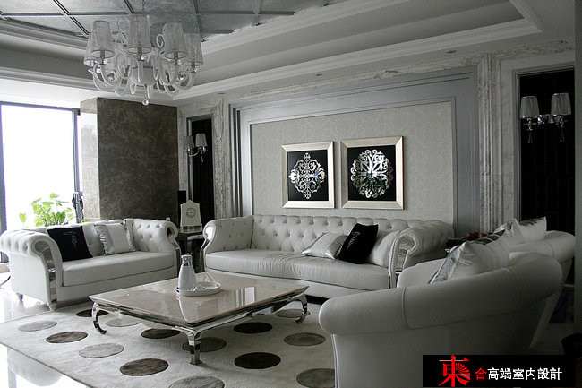 客厅图片来自東合設計在经典之上的分享