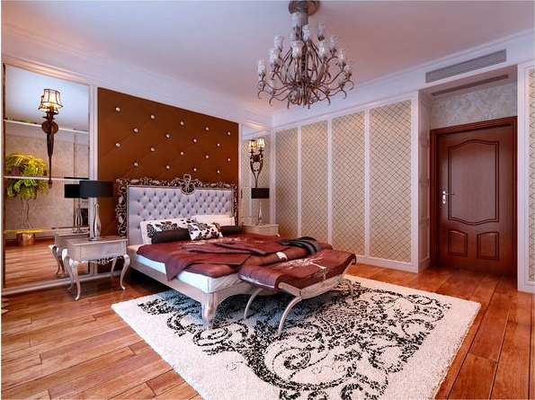 美式风情 简约美式 高富帅 海龟 卧室图片来自北京合建装饰在美式风情的简约居室的分享