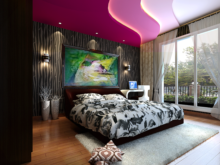 新中式 奢华中式 现代中式 卧室图片来自贾凤娇在140平尊贵新中式的分享