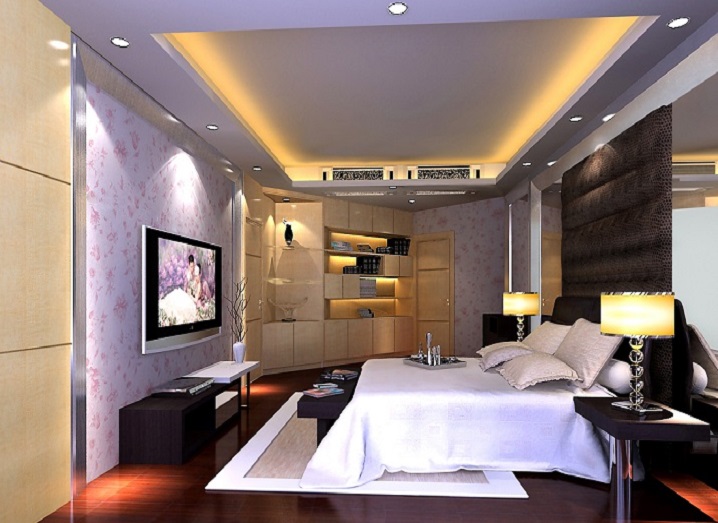 简约 三居 收纳 卧室图片来自上海实创-装修设计效果图在万业紫辰苑现代简约风格的分享