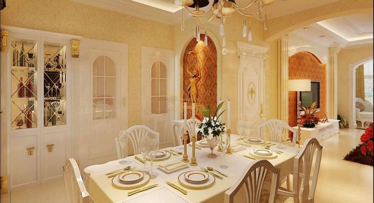 田园 三居 餐厅图片来自西安城市人家装饰公司在紫薇希望城126.43平米装修设计的分享