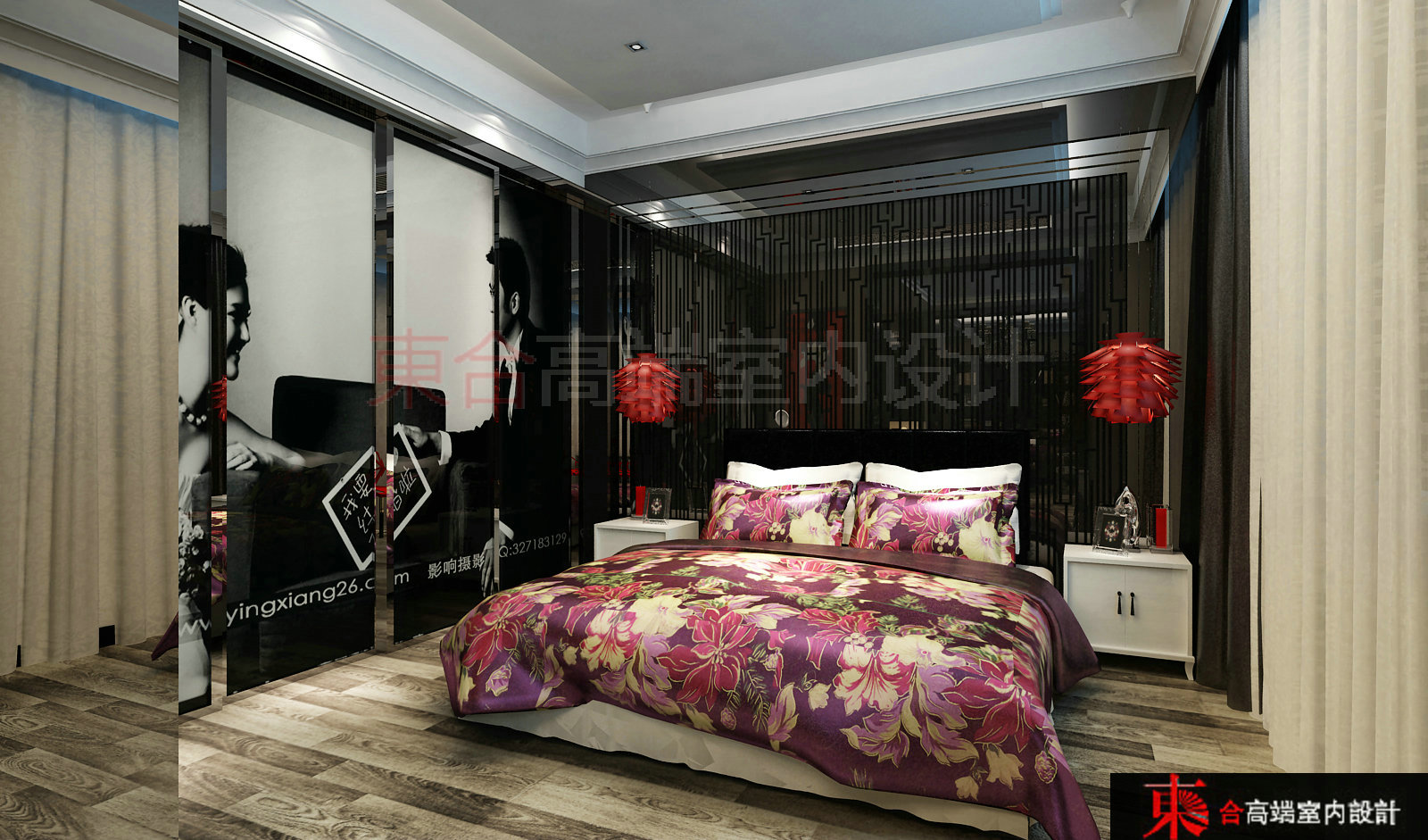 别墅 石家庄别墅 高端设计 卧室图片来自東合設計在武安别墅——迷失的优雅的分享