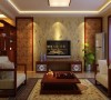 西安城市人家-莱安逸珲-中式风格-139平米四居室装修设计