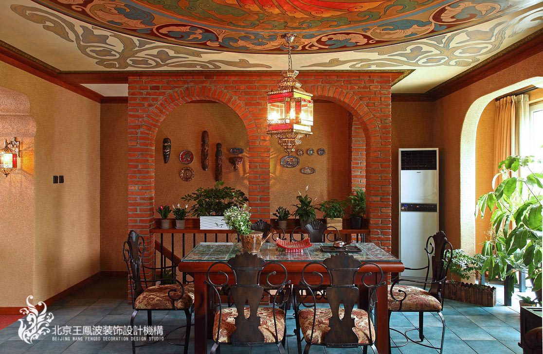 王凤波设计 王凤波机构 王凤波复式 复式设计 别墅设计 王凤波别墅 餐厅图片来自北京王凤波装饰设计机构在独特而鲜明的明天第一城的分享