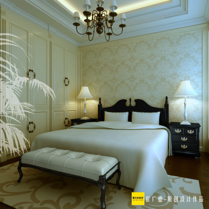 凤凰城 北京元洲 卧室图片来自框框在复式别墅320平米欧式风格的分享