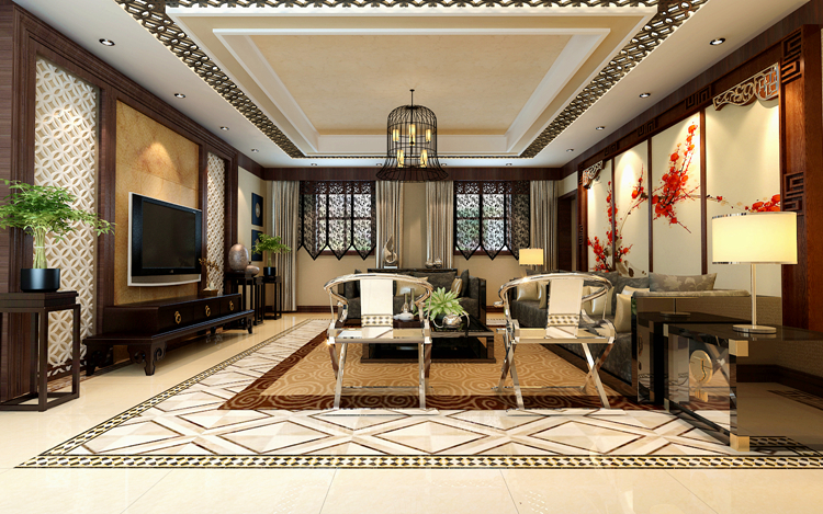 法式风格 别墅装修 全案设计 客厅图片来自别墅装修风格在自建别墅打造法式风格的分享