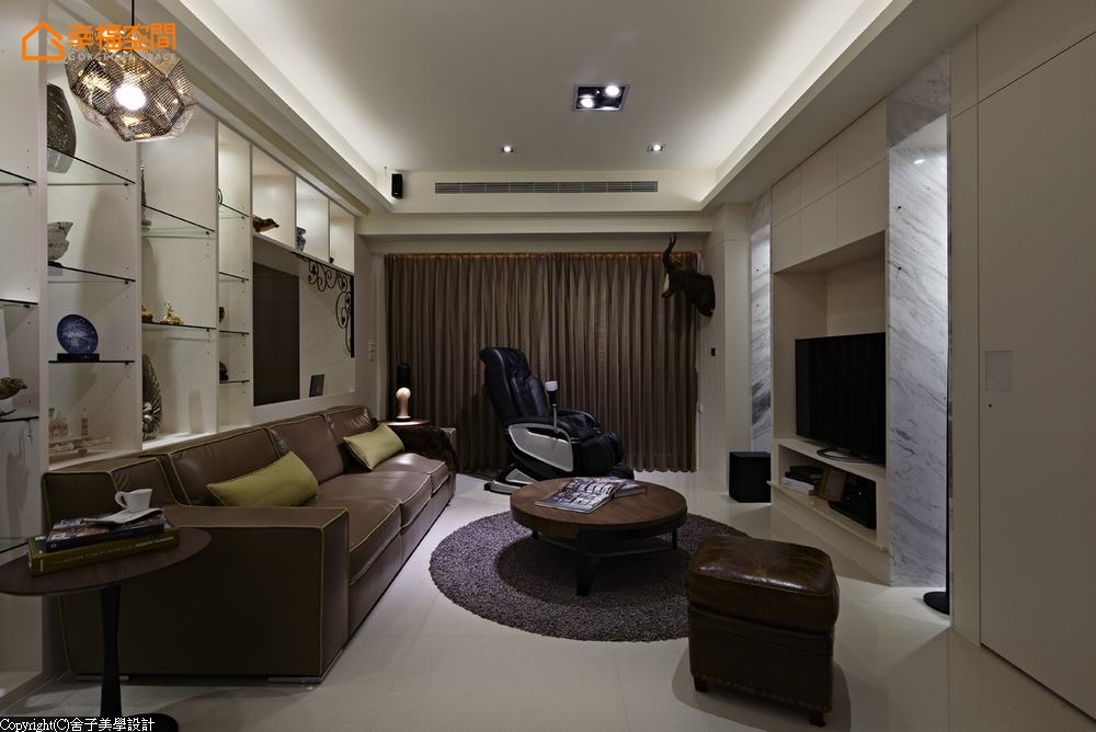 简约 欧式 白领 舒适 客厅图片来自幸福空间在132平独到品味 醇厚内涵的分享