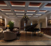 京基鹭府 600平米 新古典装修风格 客厅 ，是空间的风格更加突出，让人一目了然，无论是小的装饰元素，还是整体空间氛围营造。