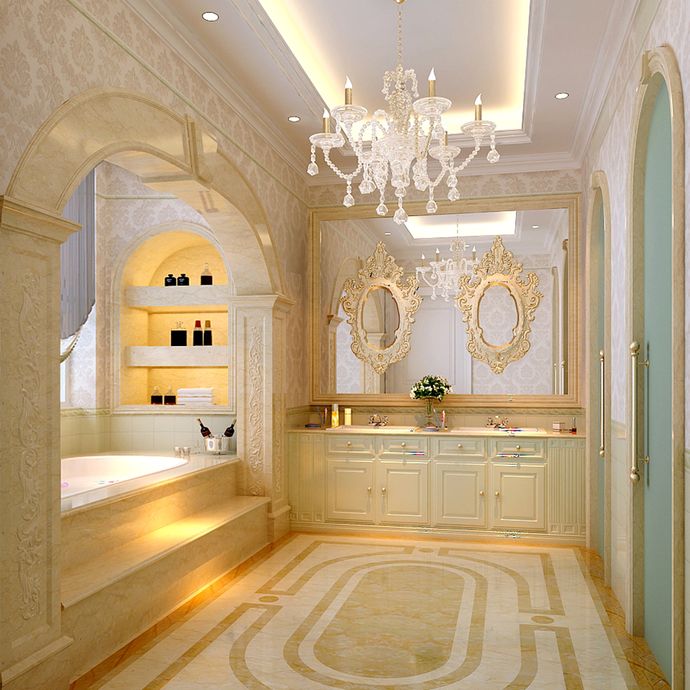 欧式 三居 白领 小资 卫生间图片来自北京合建装饰在简欧之美的分享