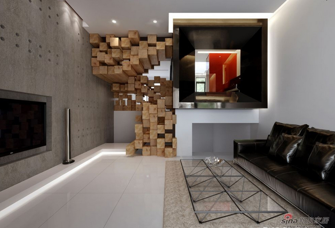 简约 客厅图片来自广州强匠装饰设计工程有限公司在280 平超富空间感公寓的分享