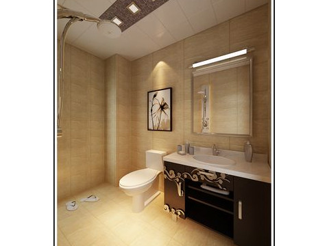 欧式 卫生间图片来自百家装饰小李在大气浪漫的欧美风格的分享
