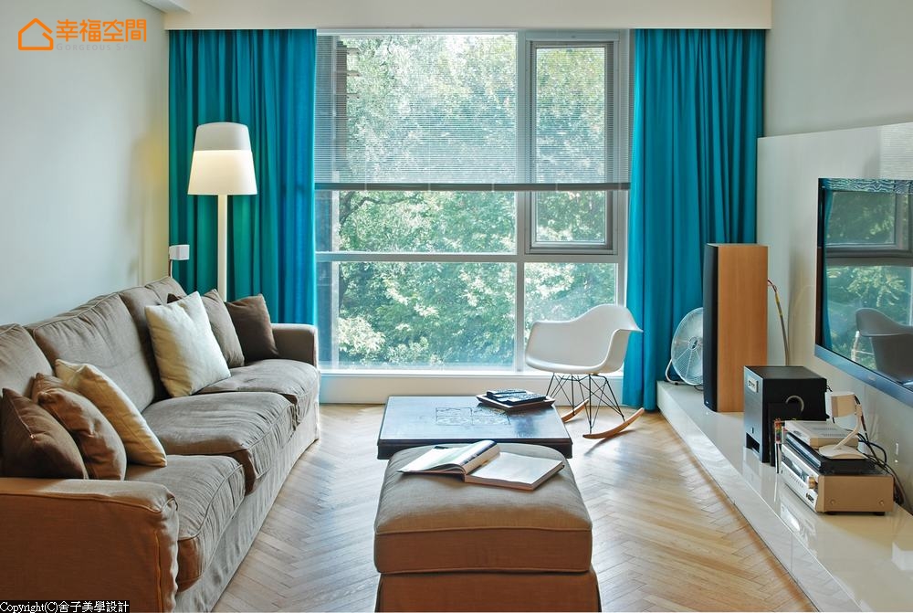 现代 纾压 温馨 舒适 小清新 客厅图片来自幸福空间在165平日光雅筑的分享