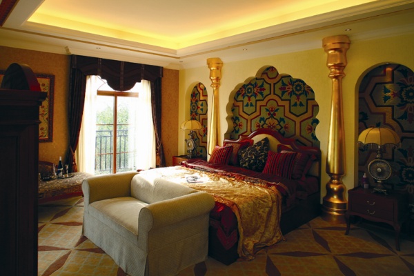 卧室图片来自香港古兰装饰-成都在纯正欧式时尚，尽显奢华的分享