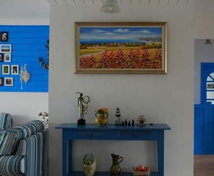 蓝色 地中海 其他图片来自业之峰装饰旗舰店在蓝色温馨窝的分享