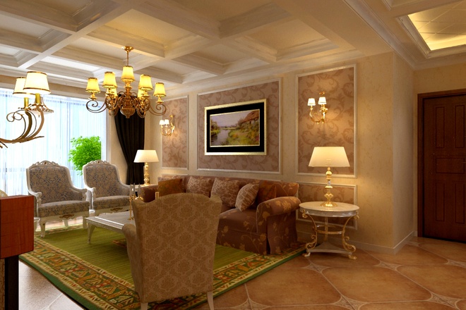 欧式 三居 小资 白富美 高富帅 客厅图片来自北京合建装饰在富北嘉园的欧式风情的分享
