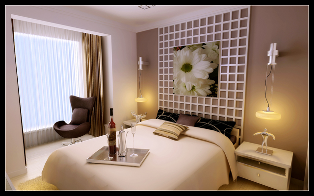 卧室图片来自北京元洲装饰在部队公寓260平米中式古典风格的分享