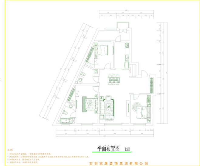 简约 现代 三居 白领 收纳 旧房改造 小资 户型图图片来自北京实创装饰集团在148平时尚简约三居室的分享