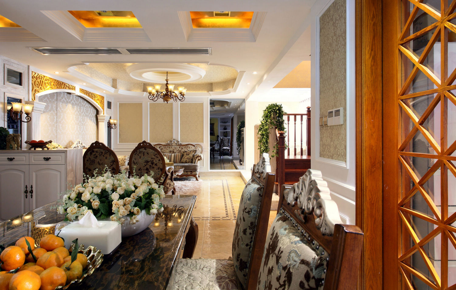 北京元洲 餐厅图片来自框框在跃层新古典风格实景图的分享
