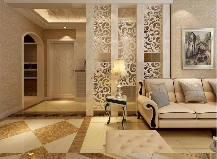 简欧风格 客厅图片来自西安城市人家装饰公司在泾欣园148平米三居室装修设计的分享