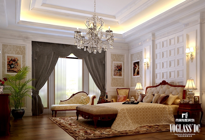 卧室图片来自尚层别墅装饰总部在被温馨包裹着的幸福感的分享