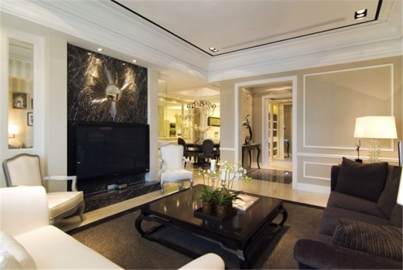 客厅图片来自朗润装饰工程有限公司在120平中式典雅三居室的分享