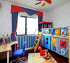 山语城  208平米 美式乡村  儿童房设计