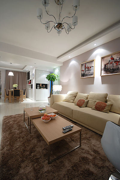 二居 现代 客厅图片来自今朝装饰小阳在102现代奢华三口之家的分享