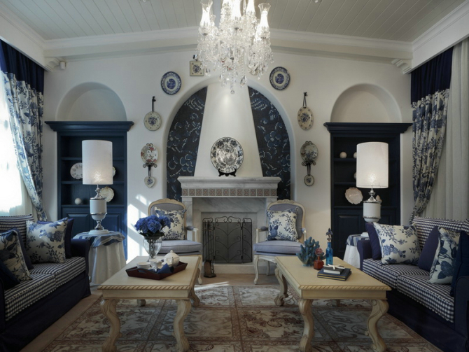客厅图片来自今朝装饰小徐在紫薇天悦  地中海风格的分享