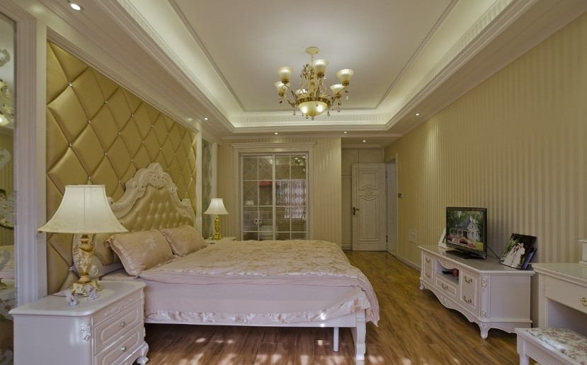 卧室图片来自家装大管家在138平后现代欧式家 80后主妇秀家的分享