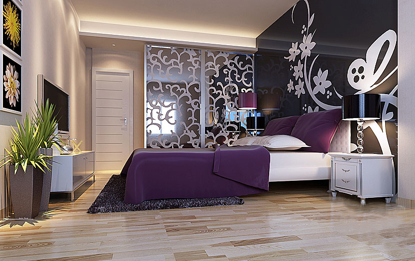 三居 小资 欧式 卧室图片来自沈阳名室经典装饰在【高大上】江户雅致低调奢华风格的分享