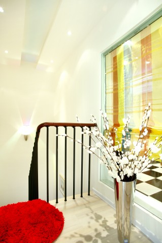 浪漫主义 白领 旧房改造 80后 小资 楼梯图片来自今朝装饰小魏在晨浩家园浪漫主义风格的分享