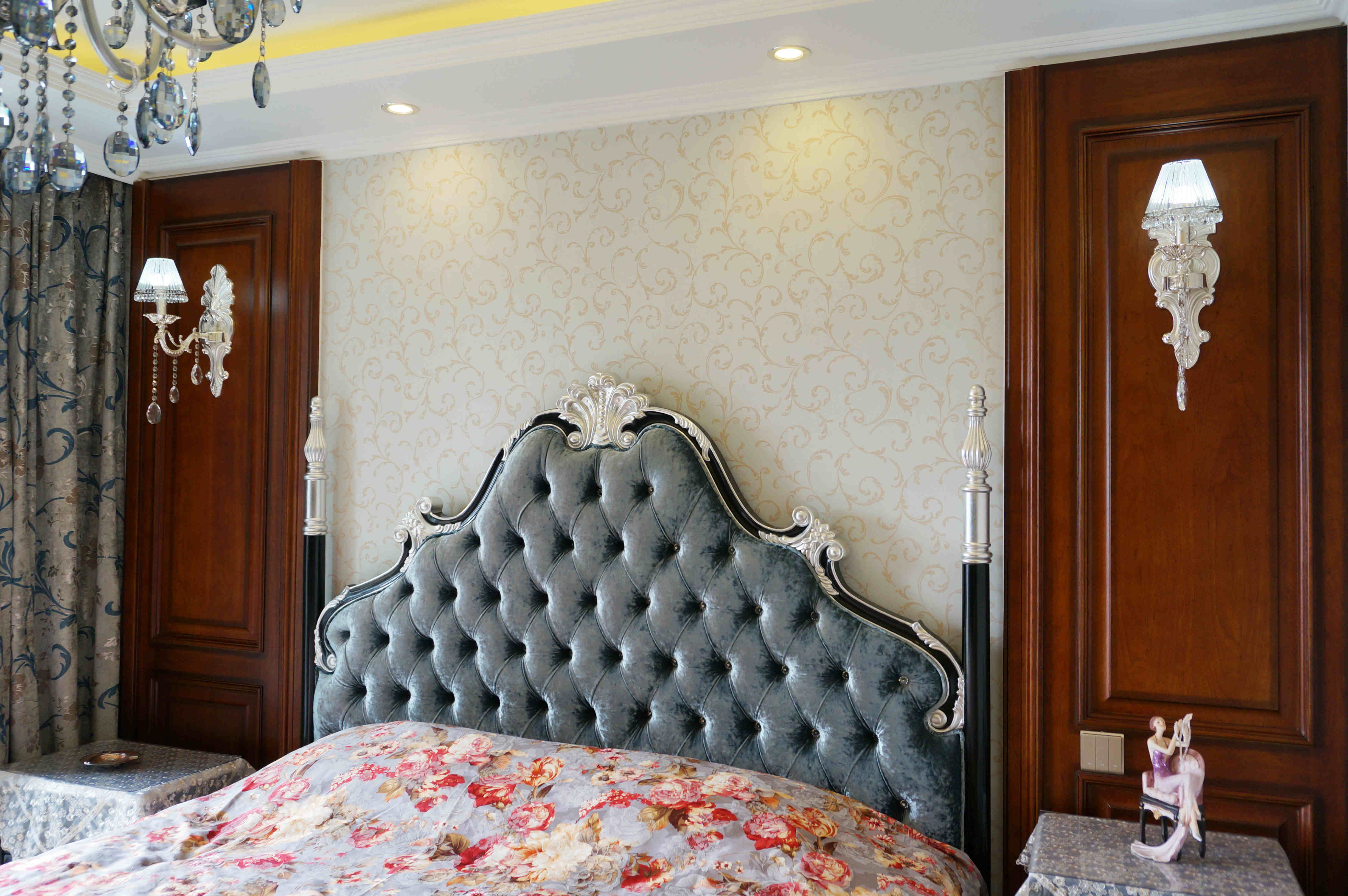 三居 欧式 卧室图片来自北京别墅装修-刘江涛在马瑞莲装修案例的分享