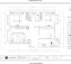 户型分析:
本案例为远洋城两室两厅一厨一卫建筑面积为102.54㎡的户型。从片面效果图来看，以顺时针方向走，从化入户门进去，走手边为起居室，起居室的左边为主卧，主卧和次卧中间是卫生间