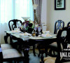 　餐厅 在淡雅的就餐环境里摆放栗色餐桌椅，既古典又时尚。鲜花的味道也是生活中不可或缺的，散发出一天的好心情，揭开温馨美好的一天