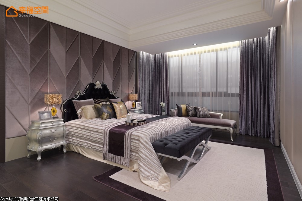 白富美 欧式 混搭 三居 高帅富 白领 卧室图片来自幸福空间在欲望城市最爱Art Deco装饰艺术风的分享