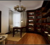 书房：主要考虑光线的运用，为业主打造一个高雅的学习和办公的环境。