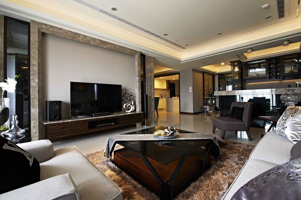 欧式 白领 高端 混搭 客厅图片来自幸福空间在264 m²沉稳跃动奢华的分享