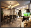 西安城市人家-百花家园-现代简约-140平米三居室装修设计