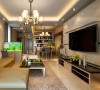 西安城市人家-百花家园-现代简约-140平米三居室装修设计