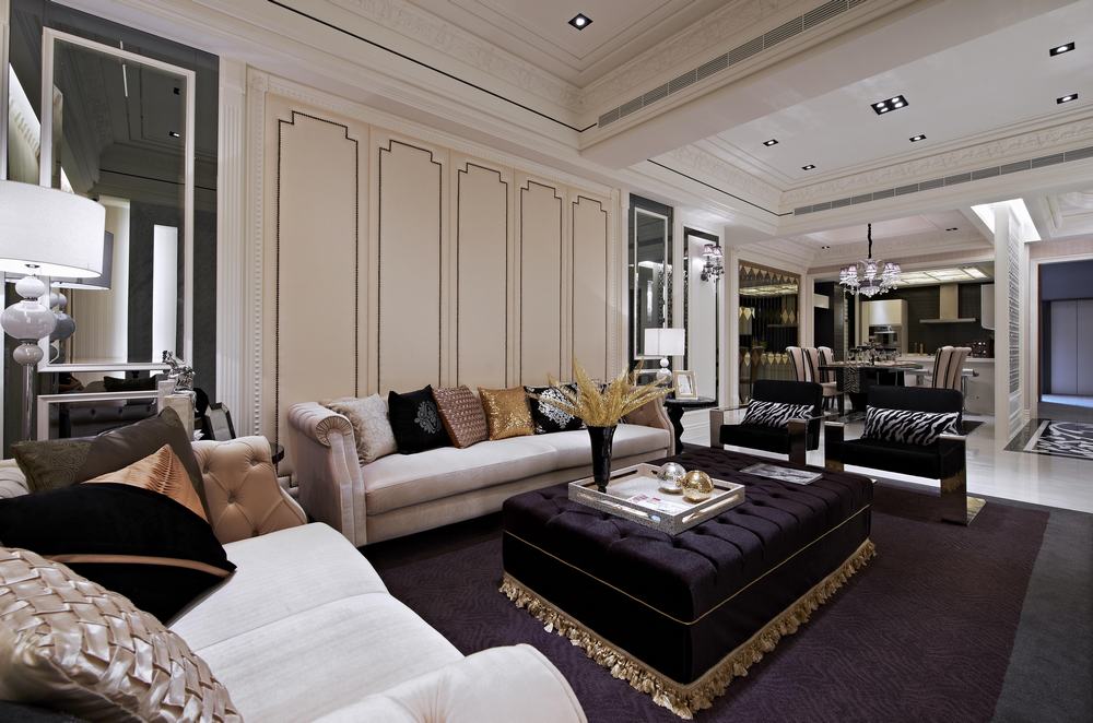 巴洛克 欧式 白领 高端 客厅图片来自幸福空间在重塑215 m²典雅浪漫风情的分享